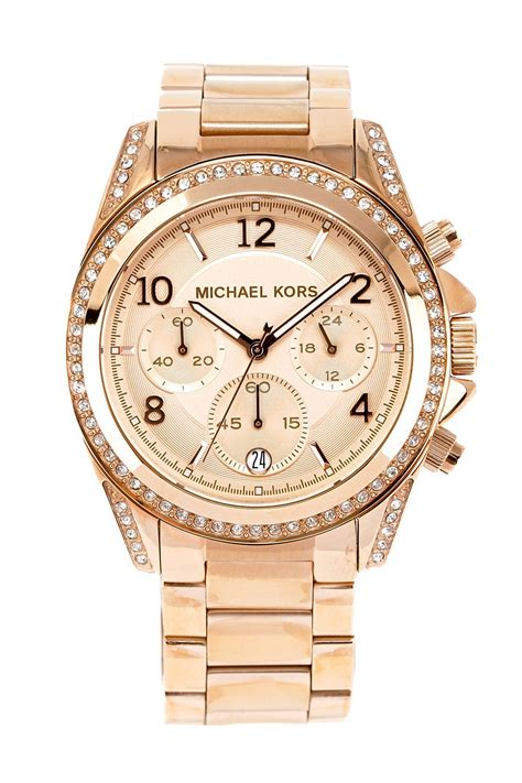 michael kors mk5263 gold|michael kors blair rose watch.